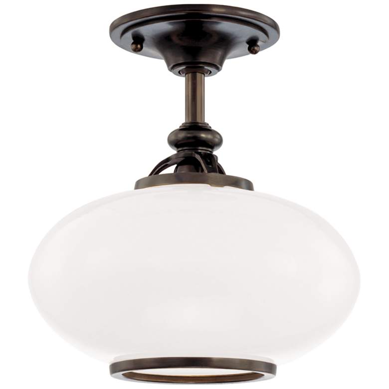 Image 1 Hudson Valley Canton 12In 1 Light Semi Flush
