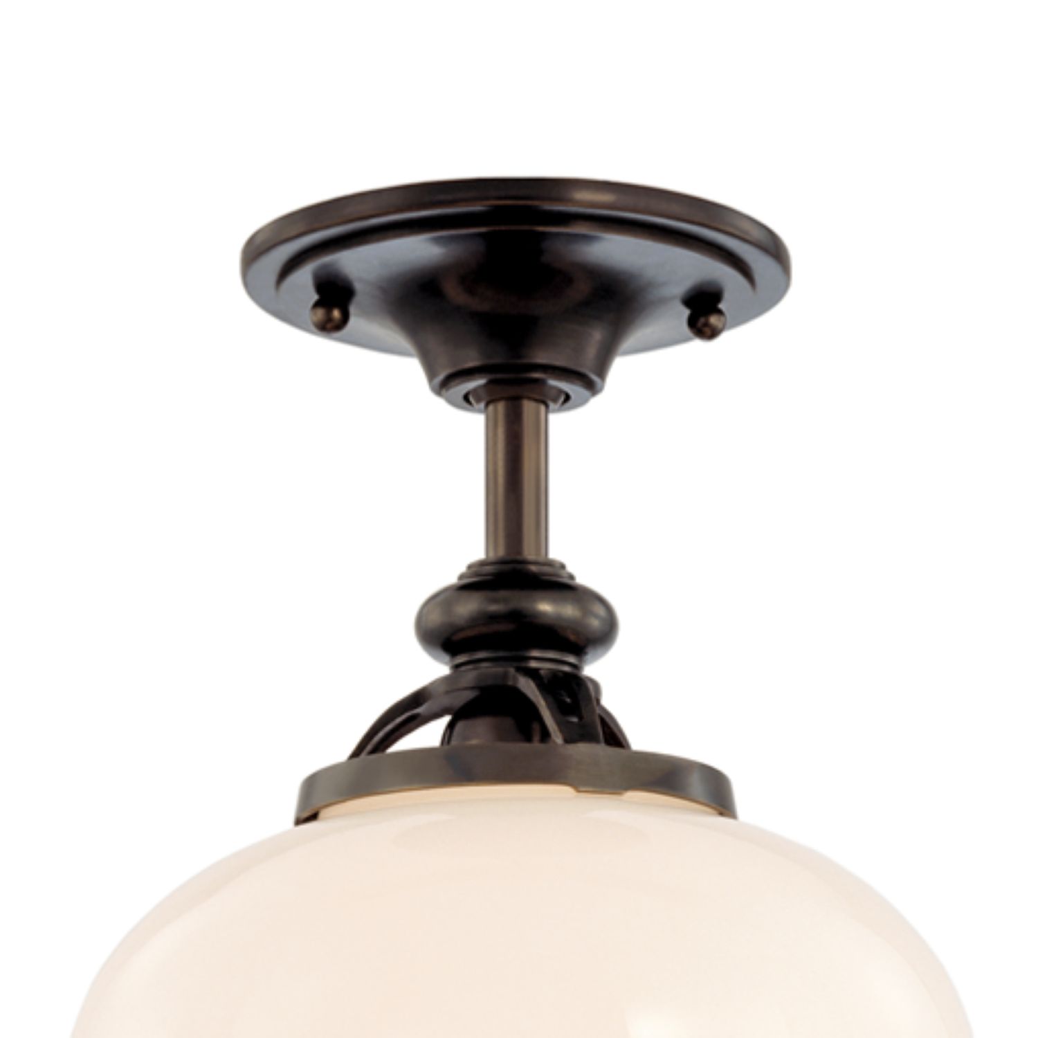 Thumbnail3 of Hudson Valley Canton Old Bronze Semi-Flush Ceiling Fixture more views