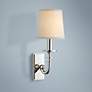 Hudson Valley Carroll 13"H Polished Nickel Wall Sconce