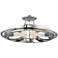 Hudson Valley Chambers 21" Wide Nickel 6-Light Ceiling Light