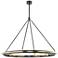 Hudson Valley Chambers 45" Wide Old Bronze 12-Light Pendant