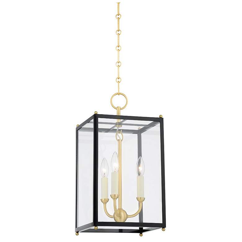 Image 1 Hudson Valley Chaselton 10 In. Steel 3 Light Lantern