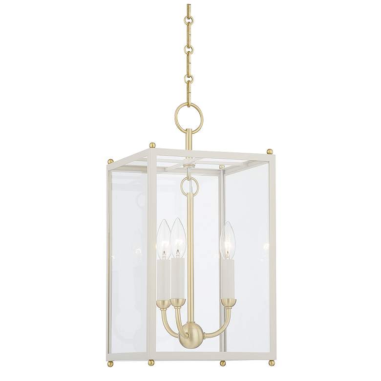 Image 1 Hudson Valley Chaselton 10 In. Steel 3 Light Lantern