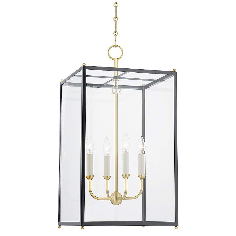 Image 1 Hudson Valley Chaselton 15 In. Steel 4 Light Lantern