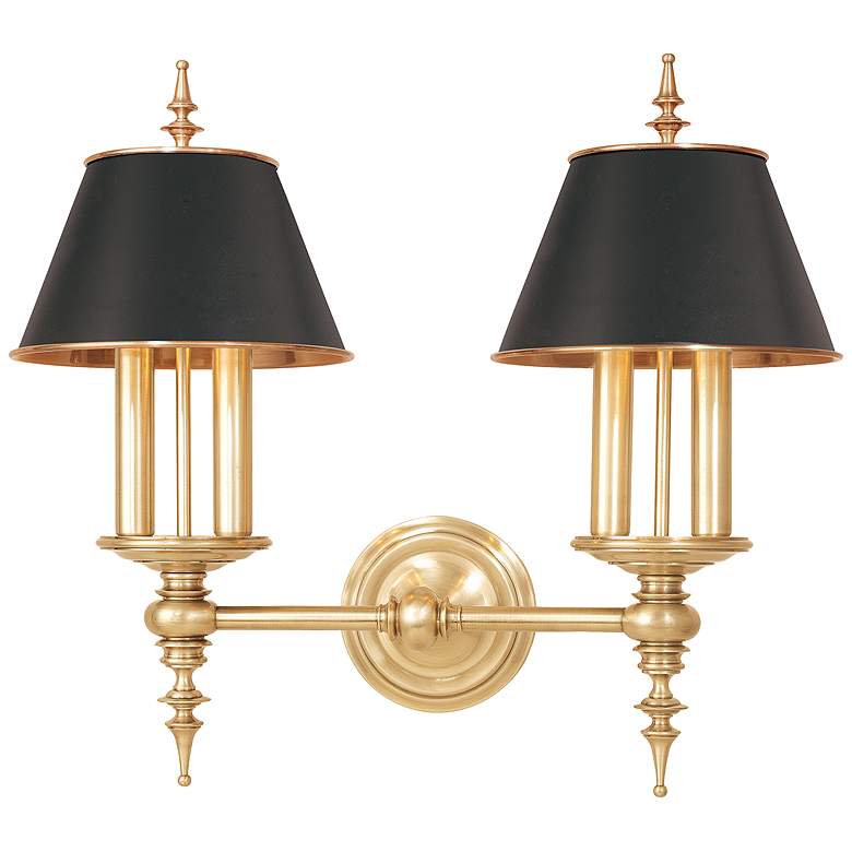 Image 1 Hudson Valley Cheshire 20.5In Brass 4 Light Wall Sconce