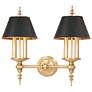 Hudson Valley Cheshire 20.5In Brass 4 Light Wall Sconce