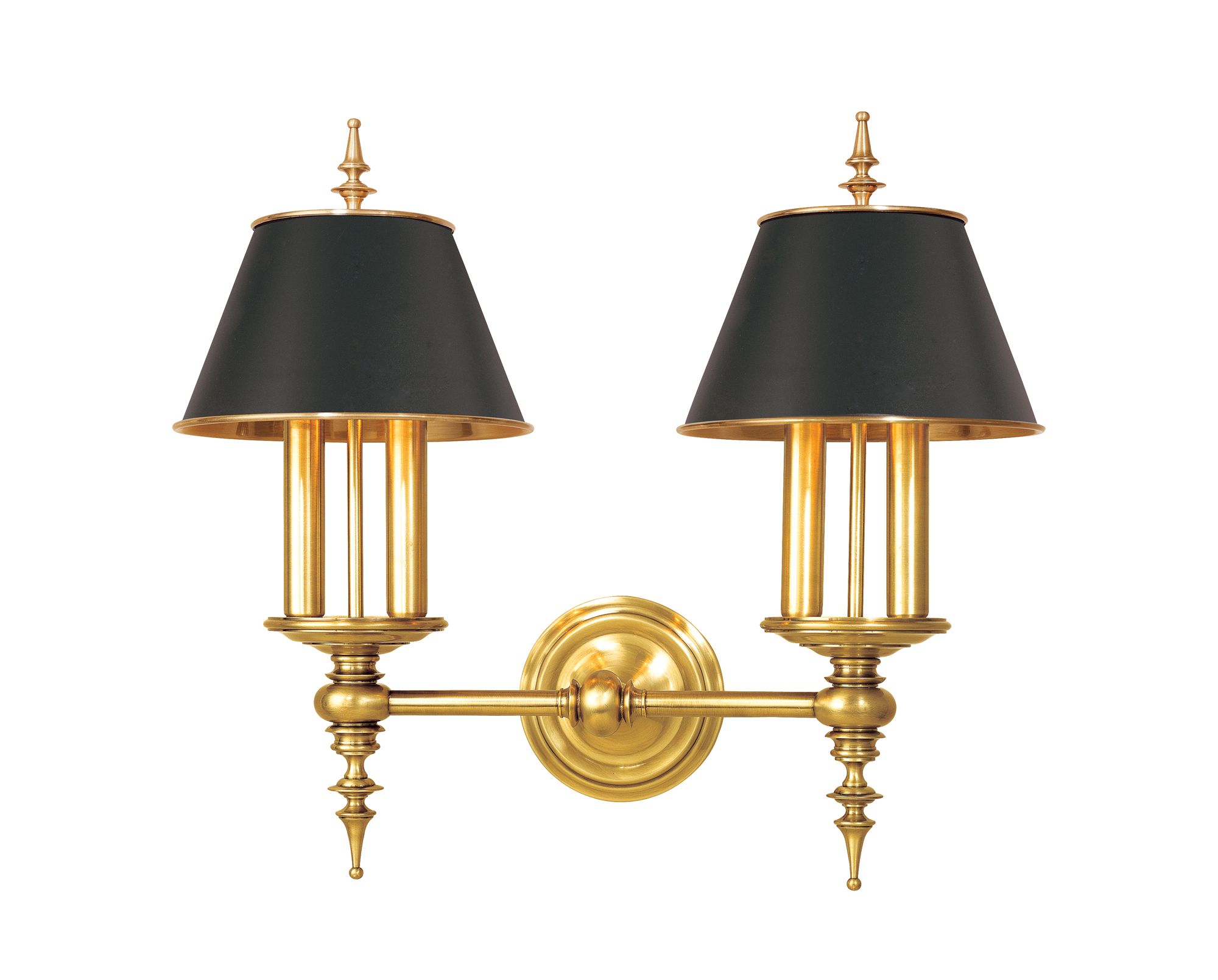 Image 3 Hudson Valley Cheshire 20.5In Brass 4 Light Wall Sconce more views