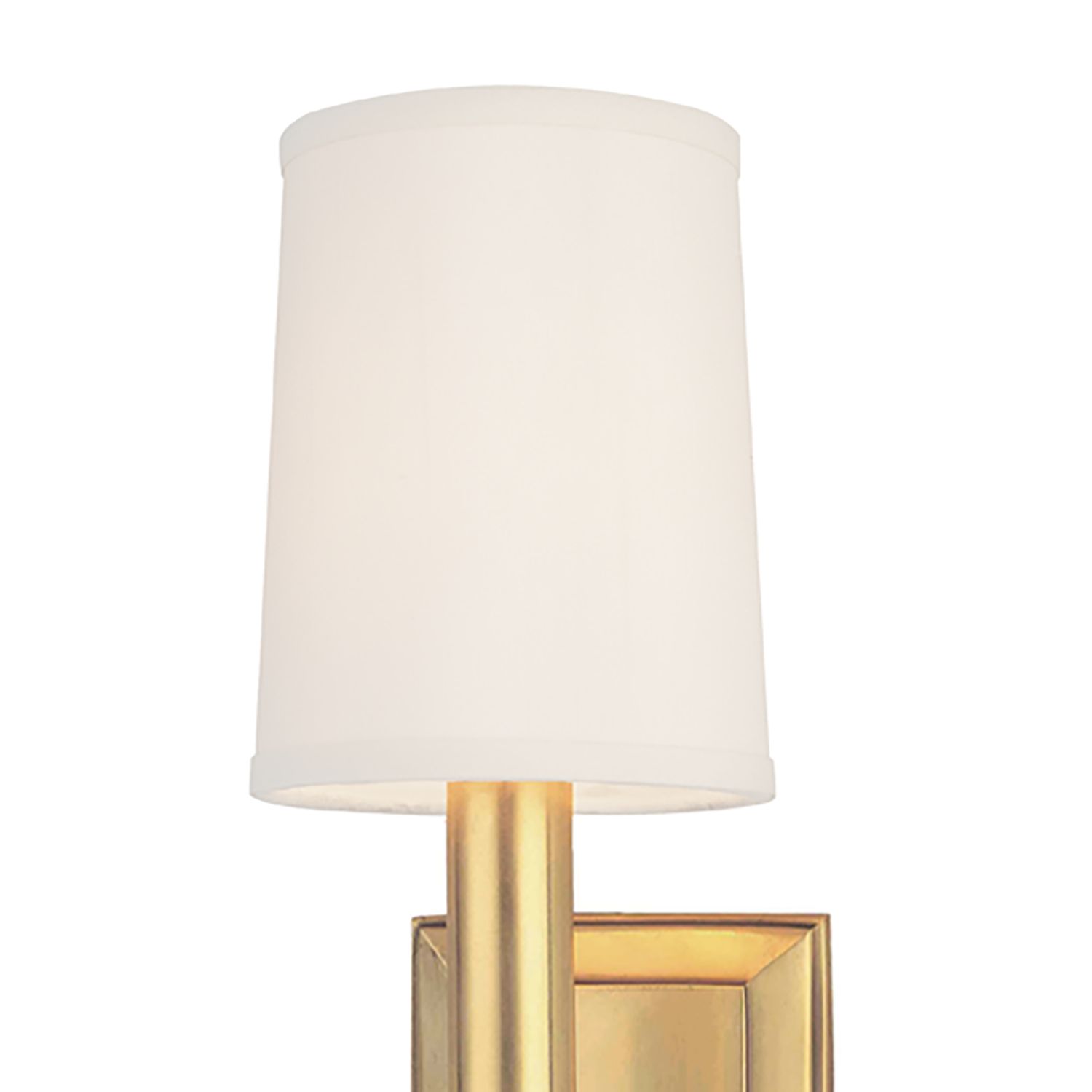 Image 2 Hudson Valley Clinton 11 1/2" High Aged Brass Wall Sconce more views