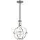 Hudson Valley Colebrook 10" Wide Open Nickel Mini Pendant