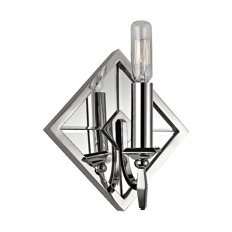 Image 1 Hudson Valley Colfax 9 1/2 inch High Polished Nickel Wall Sconce