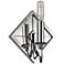 Hudson Valley Colfax 9 1/2" High Polished Nickel Wall Sconce