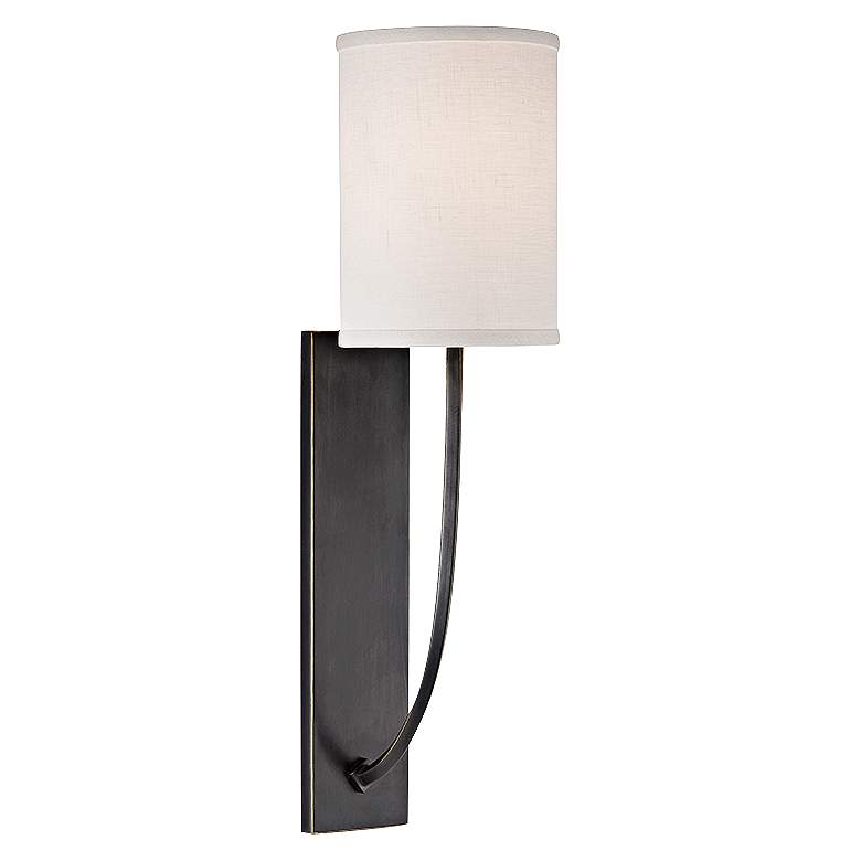 Image 1 Hudson Valley Colton 17" High Old Bronze Wall Sconce