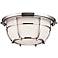 Hudson Valley Conrad 11 3/4"W Nickel Ceiling Light