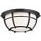 Hudson Valley Conrad 11 3/4"W Old Bronze Ceiling Light
