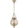 Hudson Valley Coolidge 10"W Aged Brass 3-Light Mini Pendant