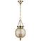 Hudson Valley Coolidge 10"W Aged Brass 3-Light Mini Pendant