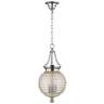 Hudson Valley Coolidge 10" Wide Ribbed Glass Mini Pendant