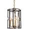 Hudson Valley Cresson 13 1/2"W Aged Brass Pendant Light