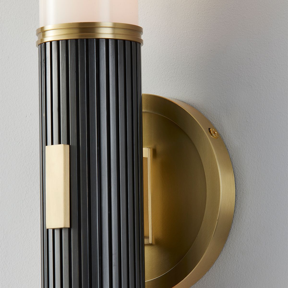 Image 5 Hudson Valley Crewe 5" Wide 2 Light Sconce more views
