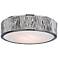 Hudson Valley Crispin 13"W Polished Nickel LED Ceiling Light