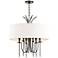 Hudson Valley Damaris 22" Wide Old Bronze 6-Light Chandelier