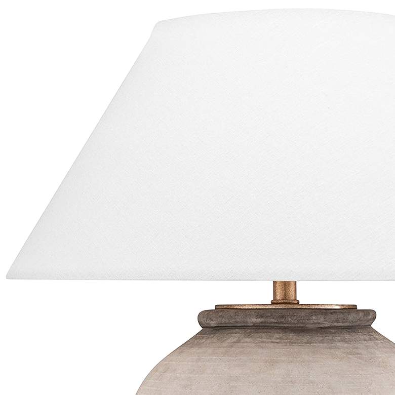 Image 2 Hudson Valley Decatur Ash Ceramic Table Lamp more views