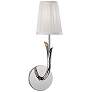 Hudson Valley Deering 15 3/4"H Polished Nickel Wall Sconce