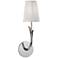 Hudson Valley Deering 15 3/4"H Polished Nickel Wall Sconce