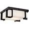 Hudson Valley Delmar 10 1/4"W Old Bronze LED Ceiling Light