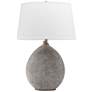 Hudson Valley Denali 28 1/2" Gray Ceramic Table Lamp