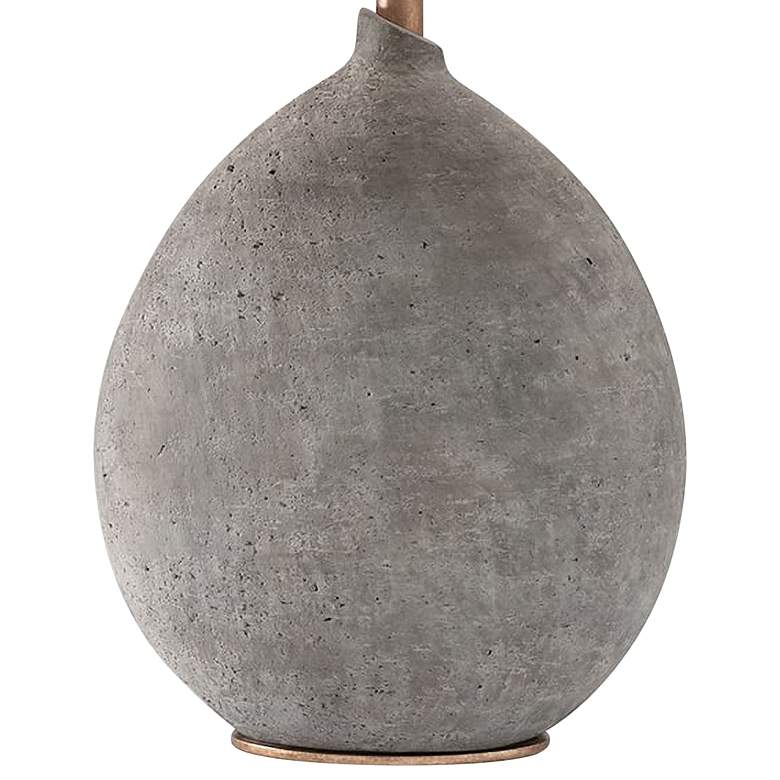Image 3 Hudson Valley Denali 28 1/2" Gray Ceramic Table Lamp more views