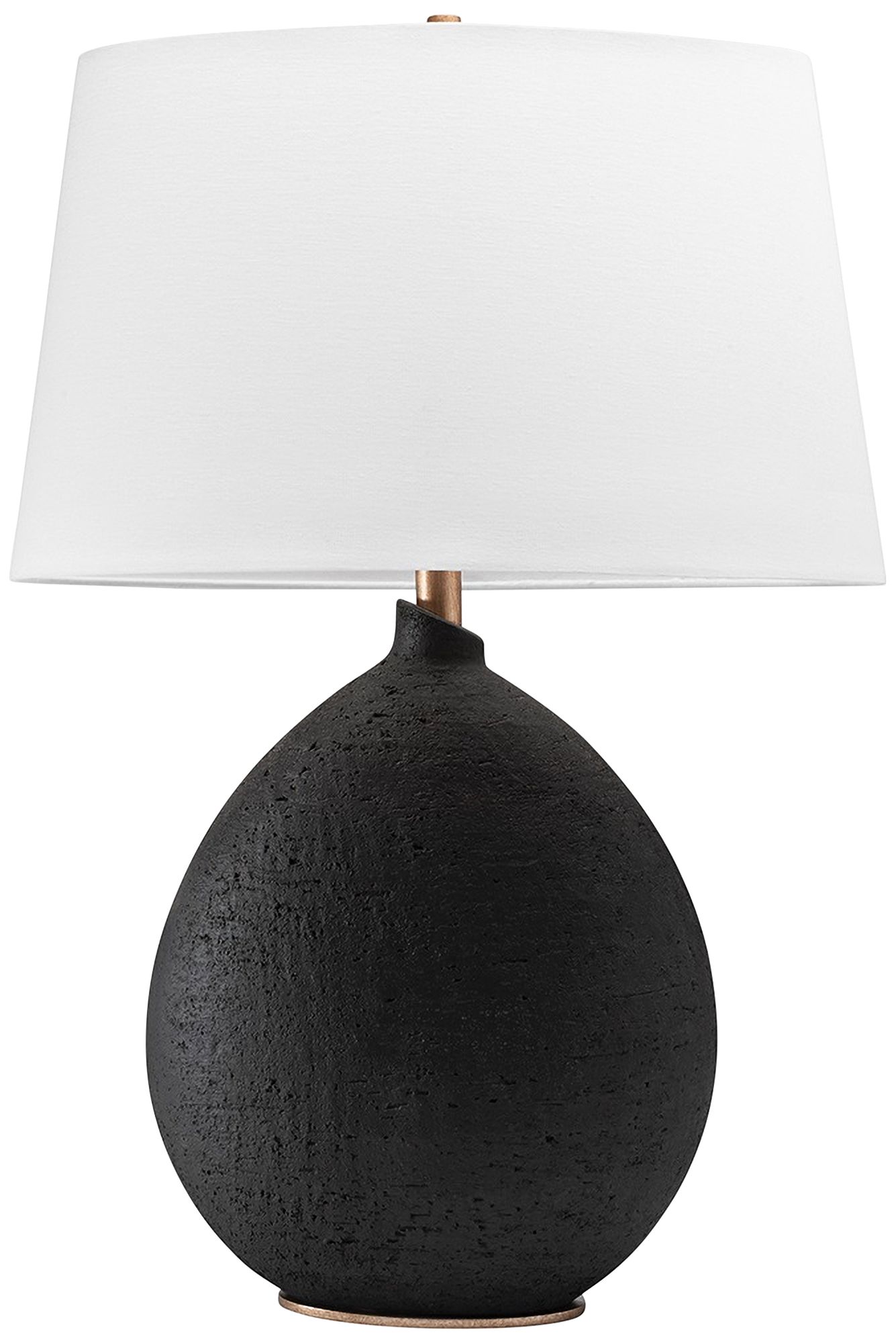 Black ceramic deals lamp base