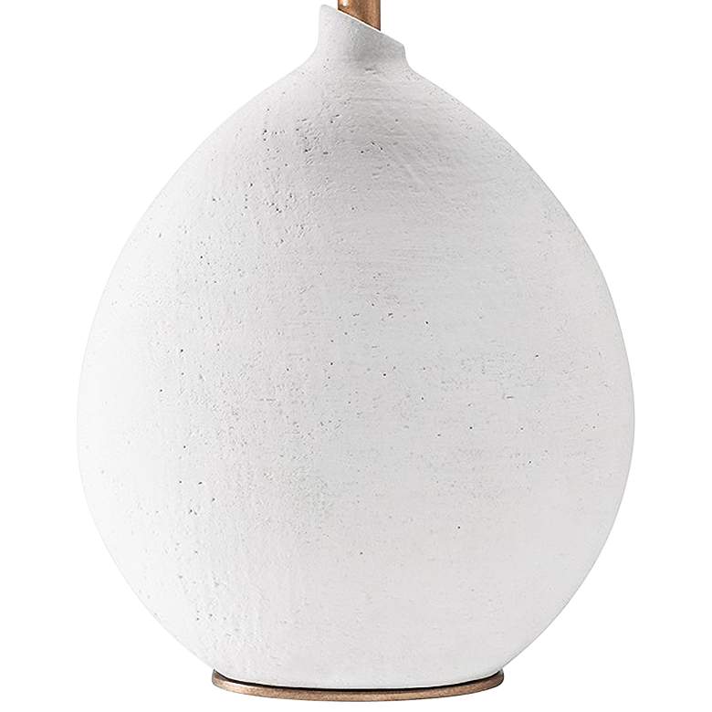 Image 3 Hudson Valley Denali White Ceramic Table Lamp more views