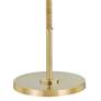 Hudson Valley Devon Adjustable Height Aged Brass Pharmacy Floor Lamp