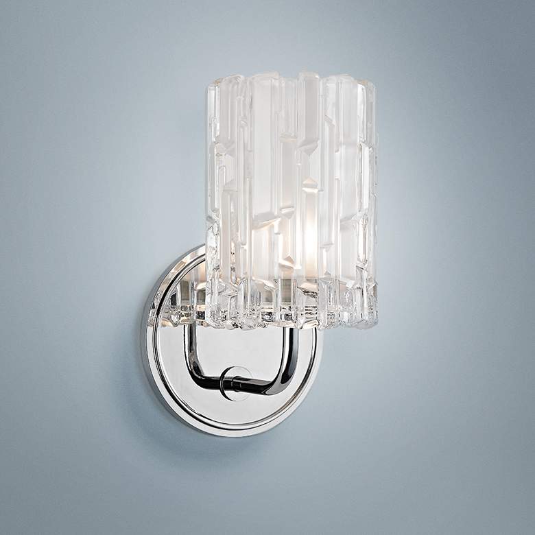 Image 1 Hudson Valley Dexter 8 1/2"H Polished Chrome Wall Sconce