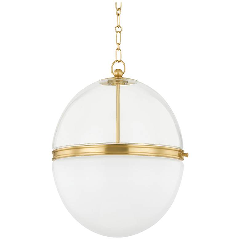 Image 1 Hudson Valley Donnell 17.5 In. Steel 1 Light Pendant