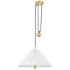Hudson Valley Dorset 20 1/4" Wide Aged Brass Pendant Light