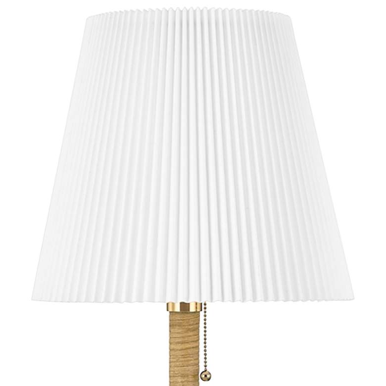 Image 3 Hudson Valley Dorset Aged Brass Buffet Table Lamp more views