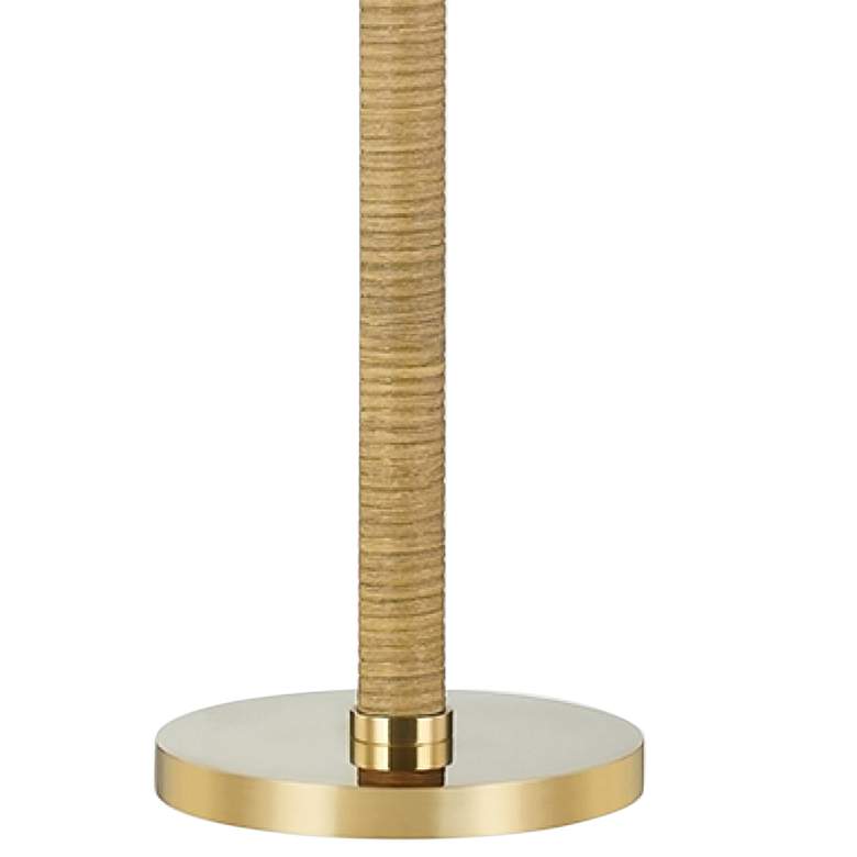 Image 4 Hudson Valley Dorset Aged Brass Buffet Table Lamp more views