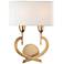 Hudson Valley Downing 16 1/2" High Aged Brass Wall Sconce