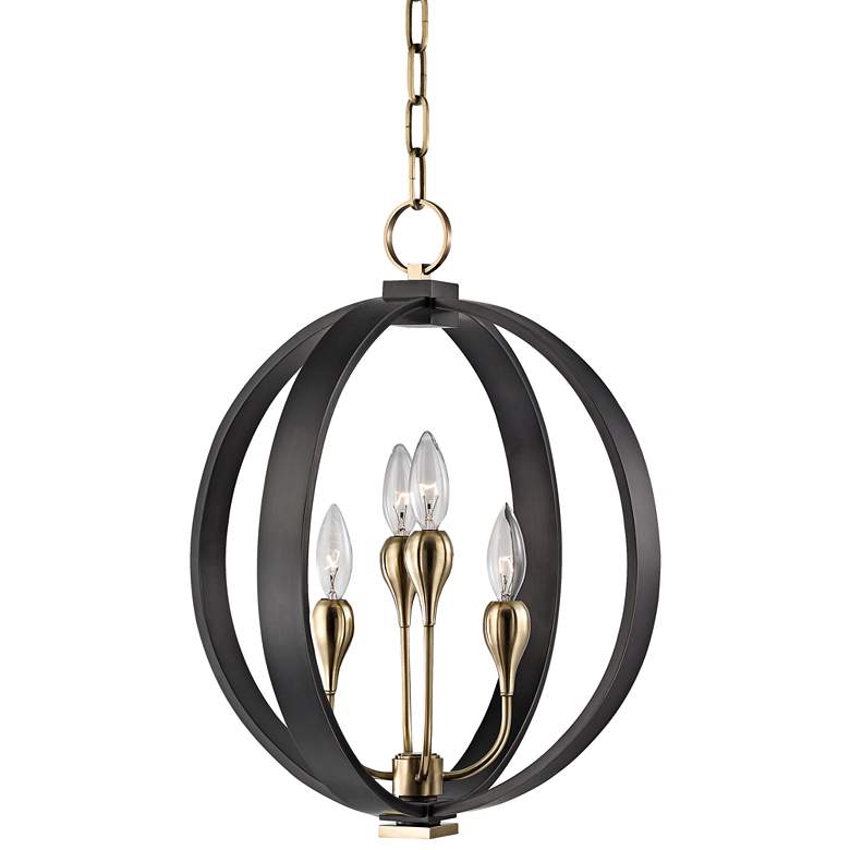Image 2 Hudson Valley Dresden 16" Wide Aged Old Bronze Chandelier