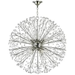 Hudson Valley Dunkirk 30" Wide Polished Nickel Chandelier
