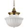 Hudson Valley Dutchess 15" Wide Aged Brass 2 Light Large Pendant