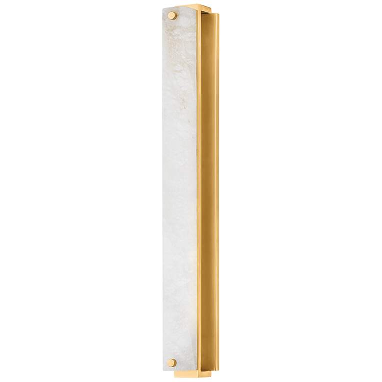 Image 1 Hudson Valley Edgemere 2.5" 1 Lt. Aged Brass Wall Sconce