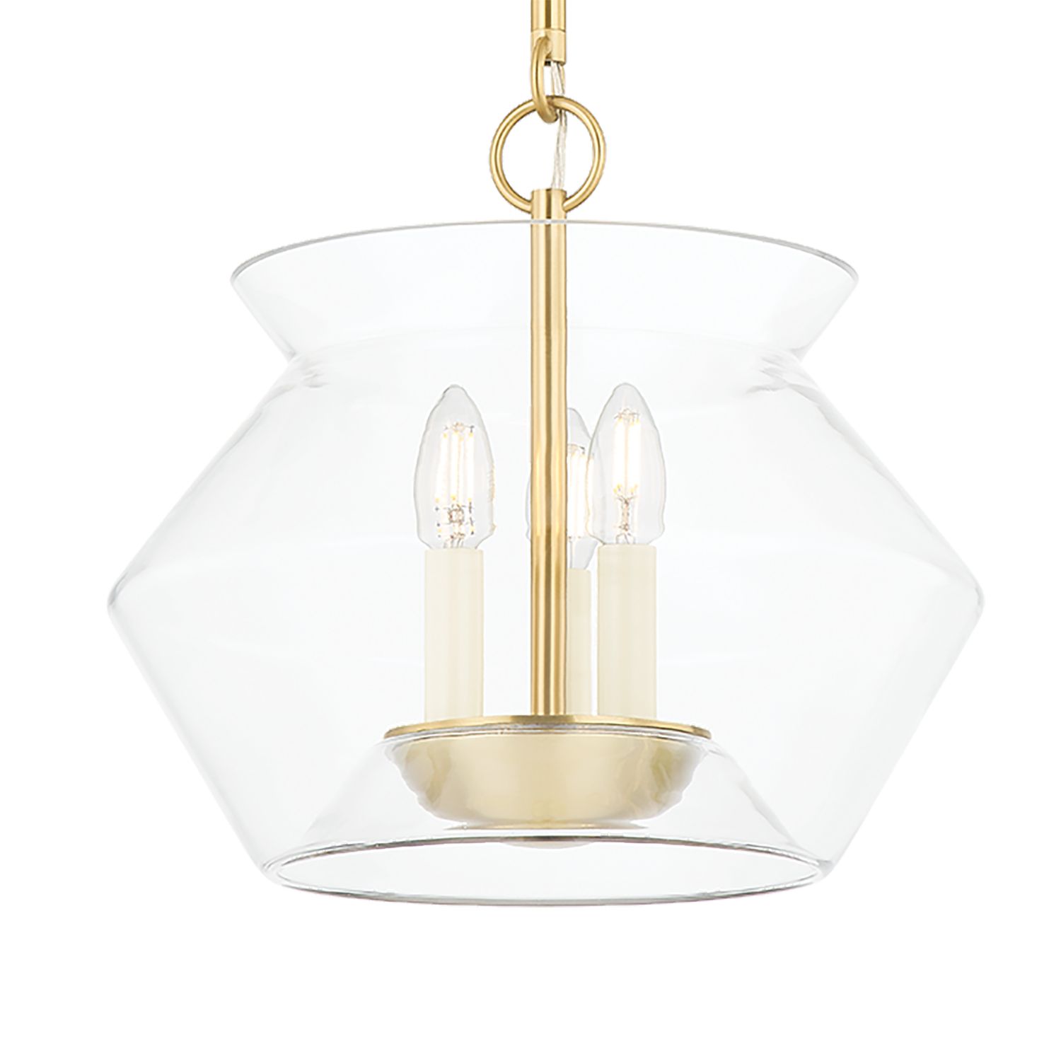 Thumbnail2 of Hudson Valley Edmonton 15 In. Steel 3 Light Lantern more views
