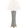Hudson Valley Elissa Charcoal Shagreen Porcelain Table Lamp
