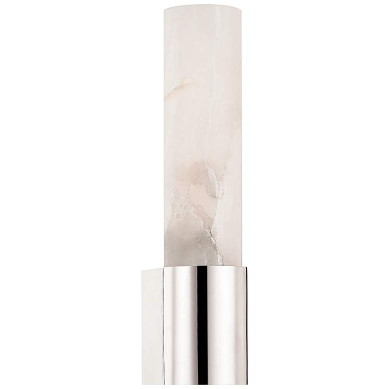 Image 1 Hudson Valley Ellington 18" High Polished Nickel Wall Sconce