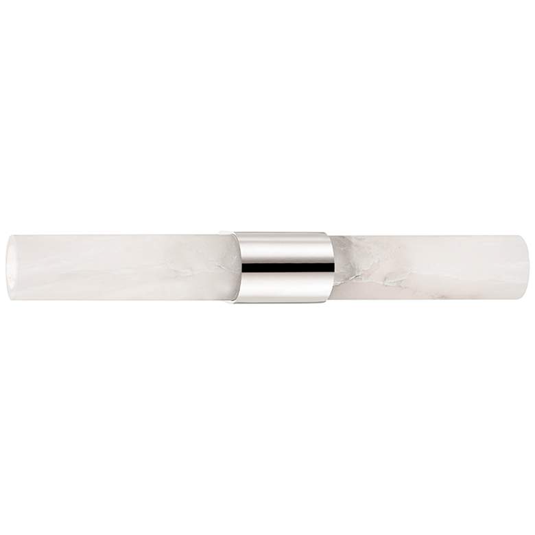 Image 1 Hudson Valley Ellington 24 inch Wide Polished Nickel 2-Light Bath Light