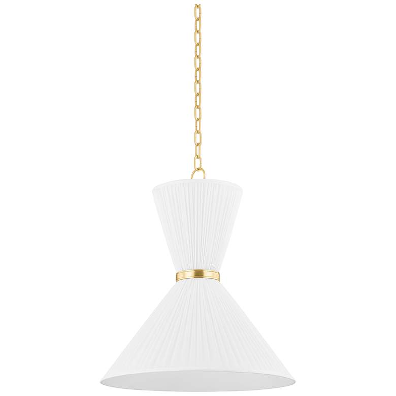 Image 1 Hudson Valley Enid 22 In. 0 2 Light Pendant