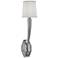 Hudson Valley Erie 20 1/2" High Polished Nickel Wall Sconce